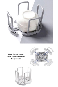 Bulaşık Kurutma Tutucu  Tabak Bardak Kase Standı Mutfak Düzenleyici 